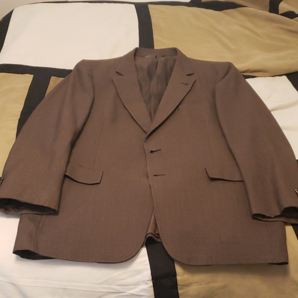 Men's tweed blazer (brown)
